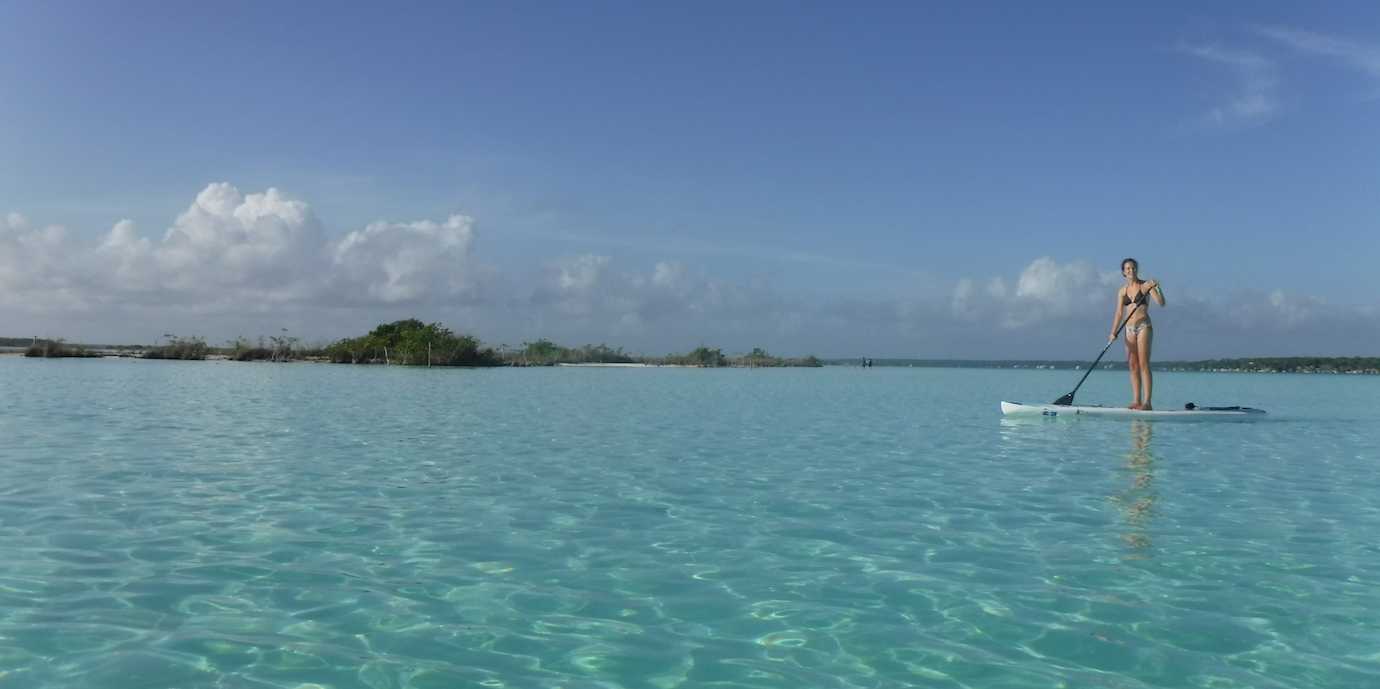 me sunrise paddleboard bacalar