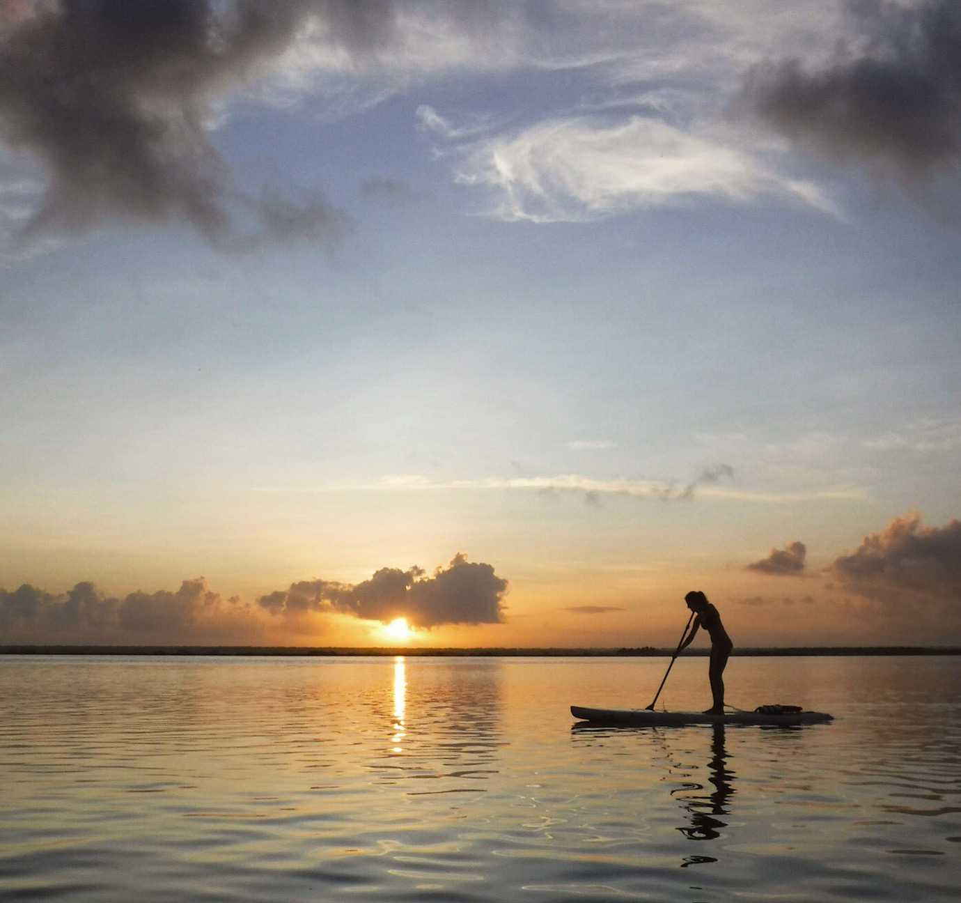 me sunrise paddleboard bacalar