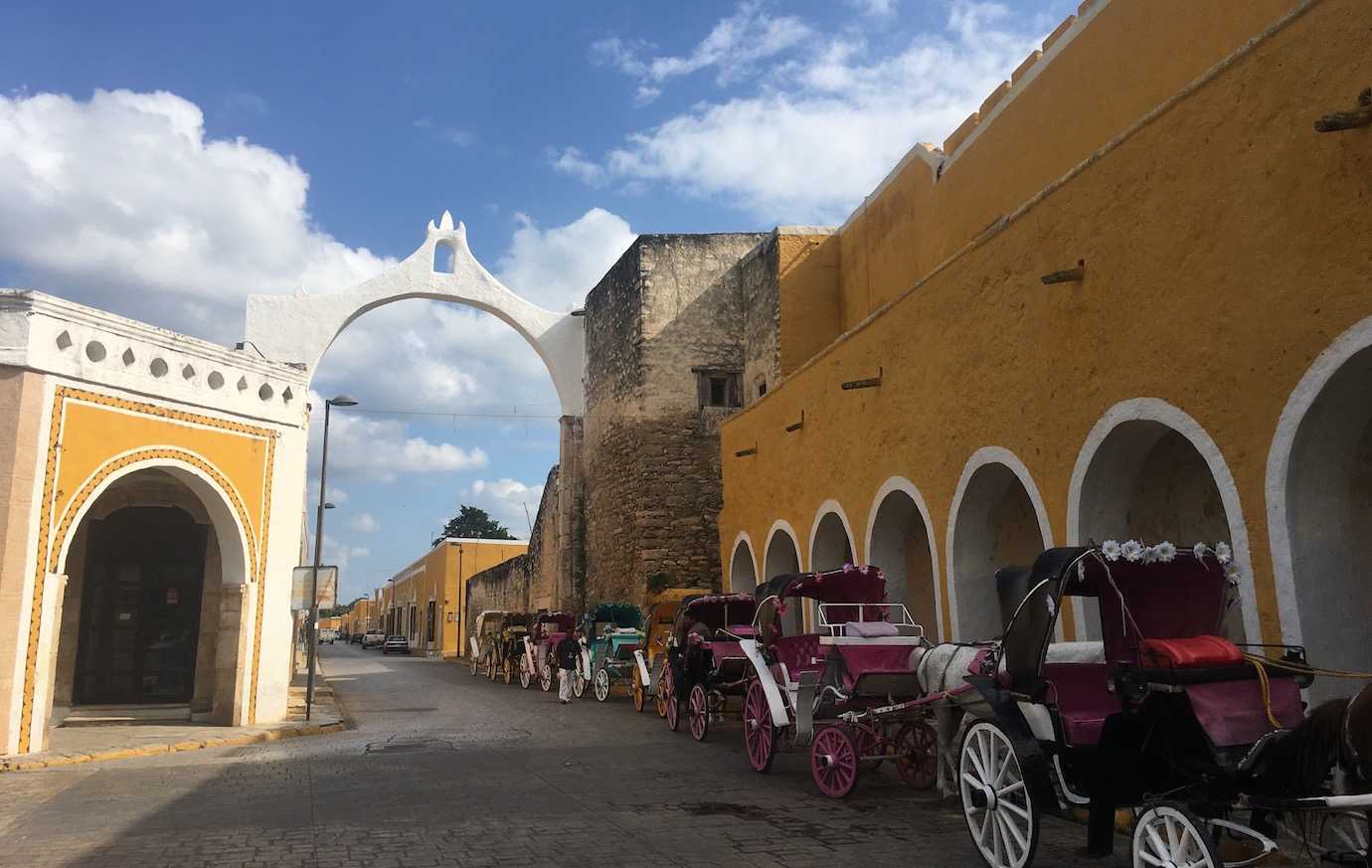 izamal yellow town merida