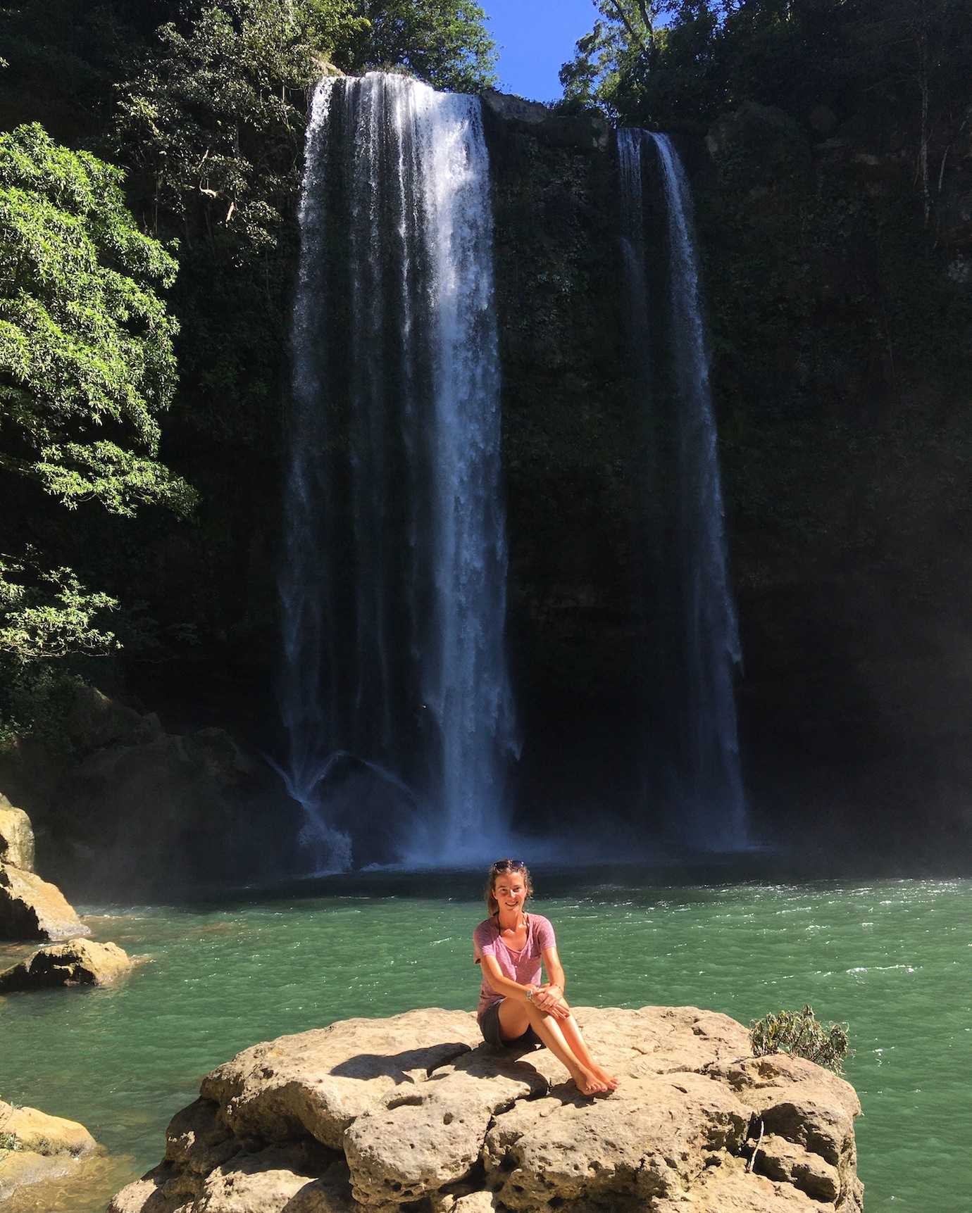 me misolha waterfall Palenque