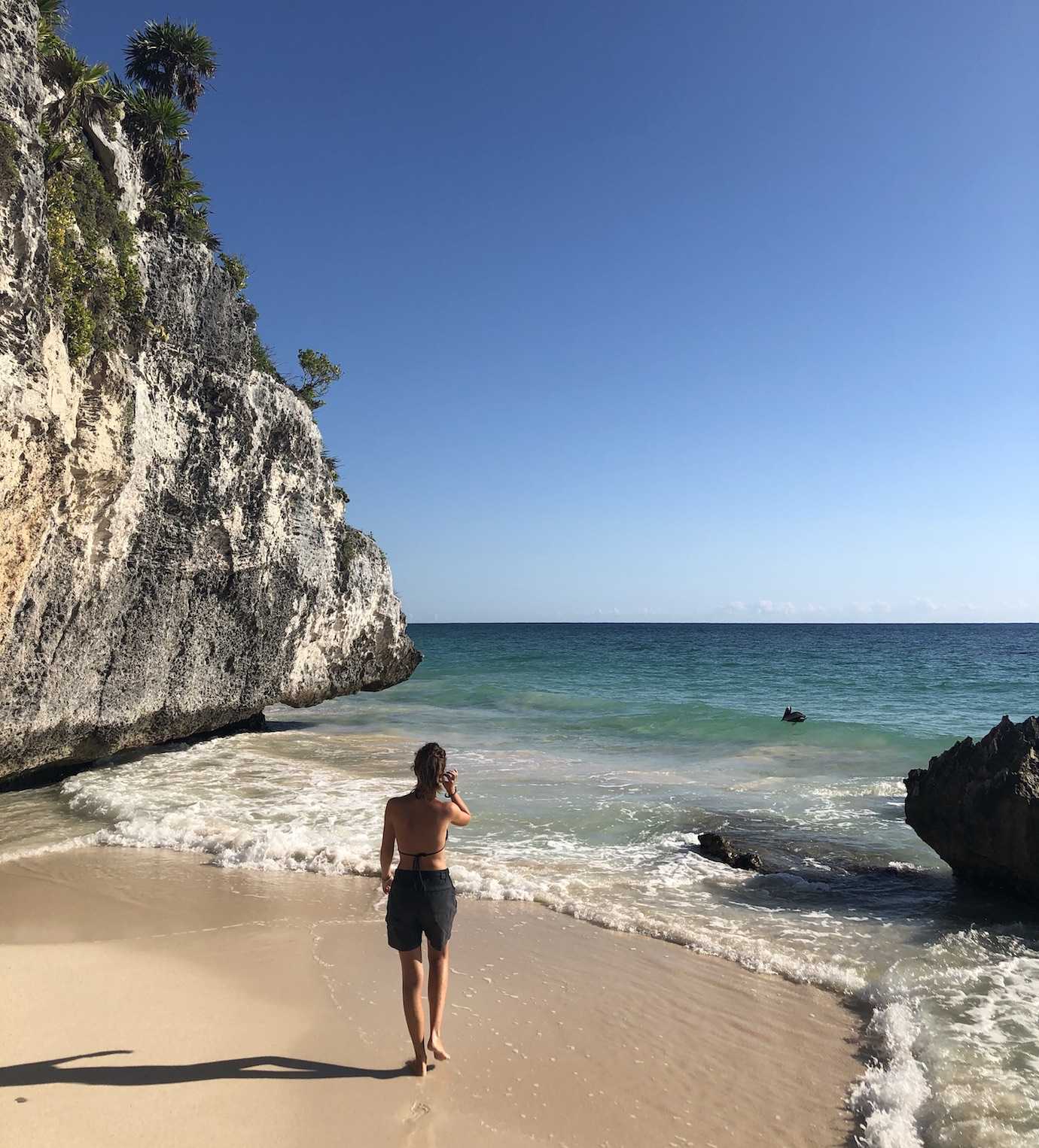 me ruins beach tulum