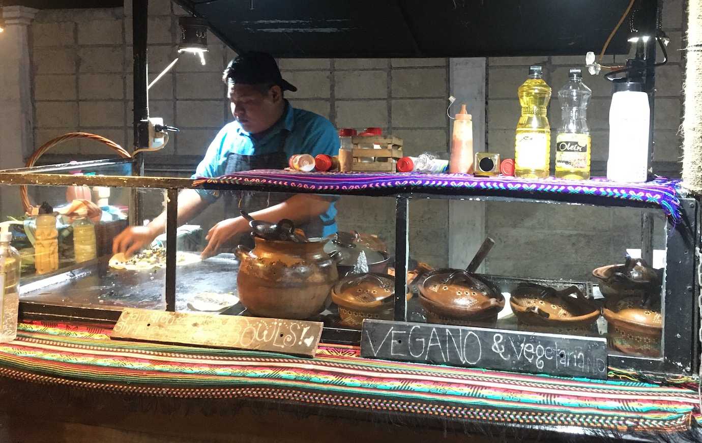 street burrito stall tulum