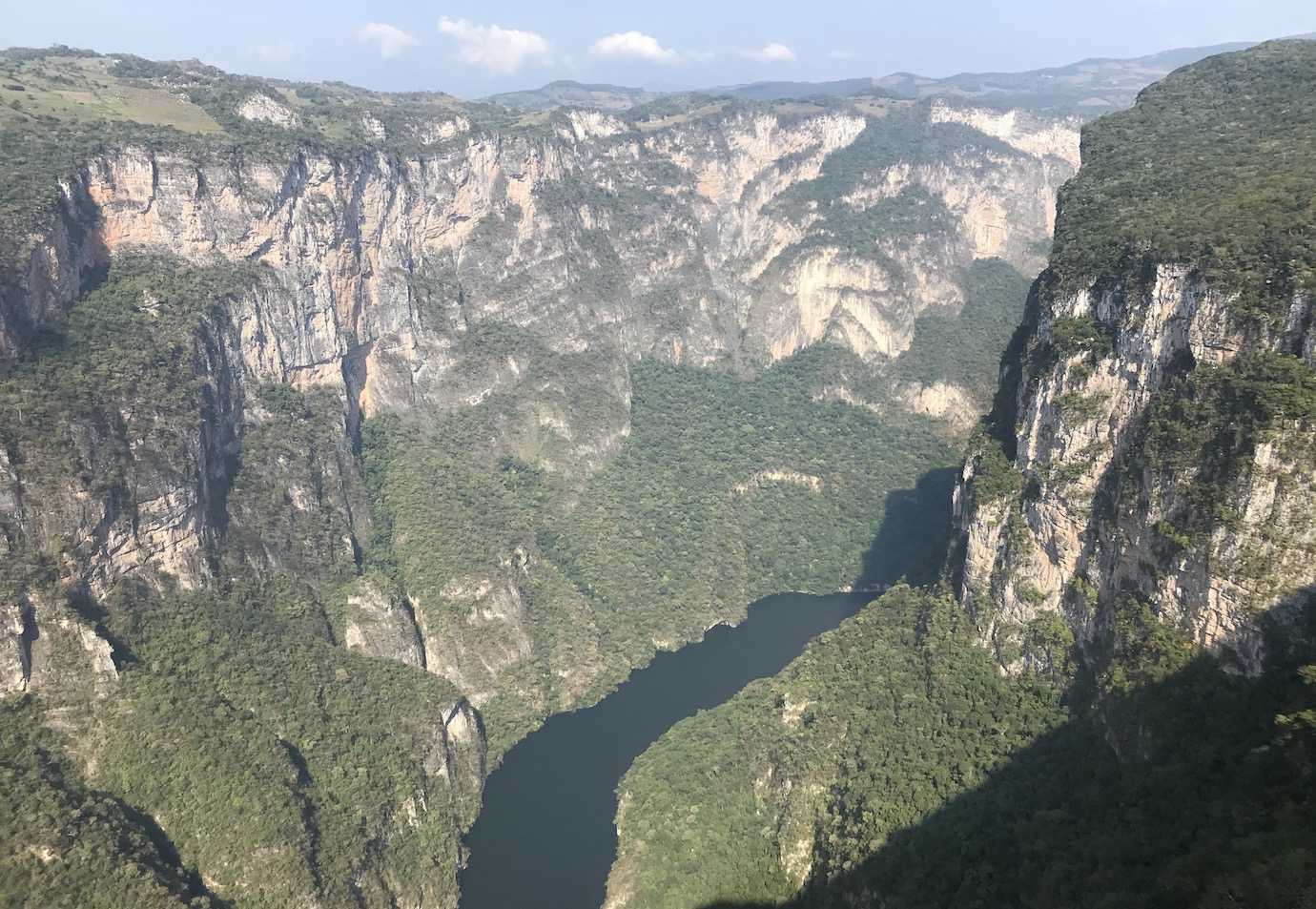 sumidero canyon views san cristobal