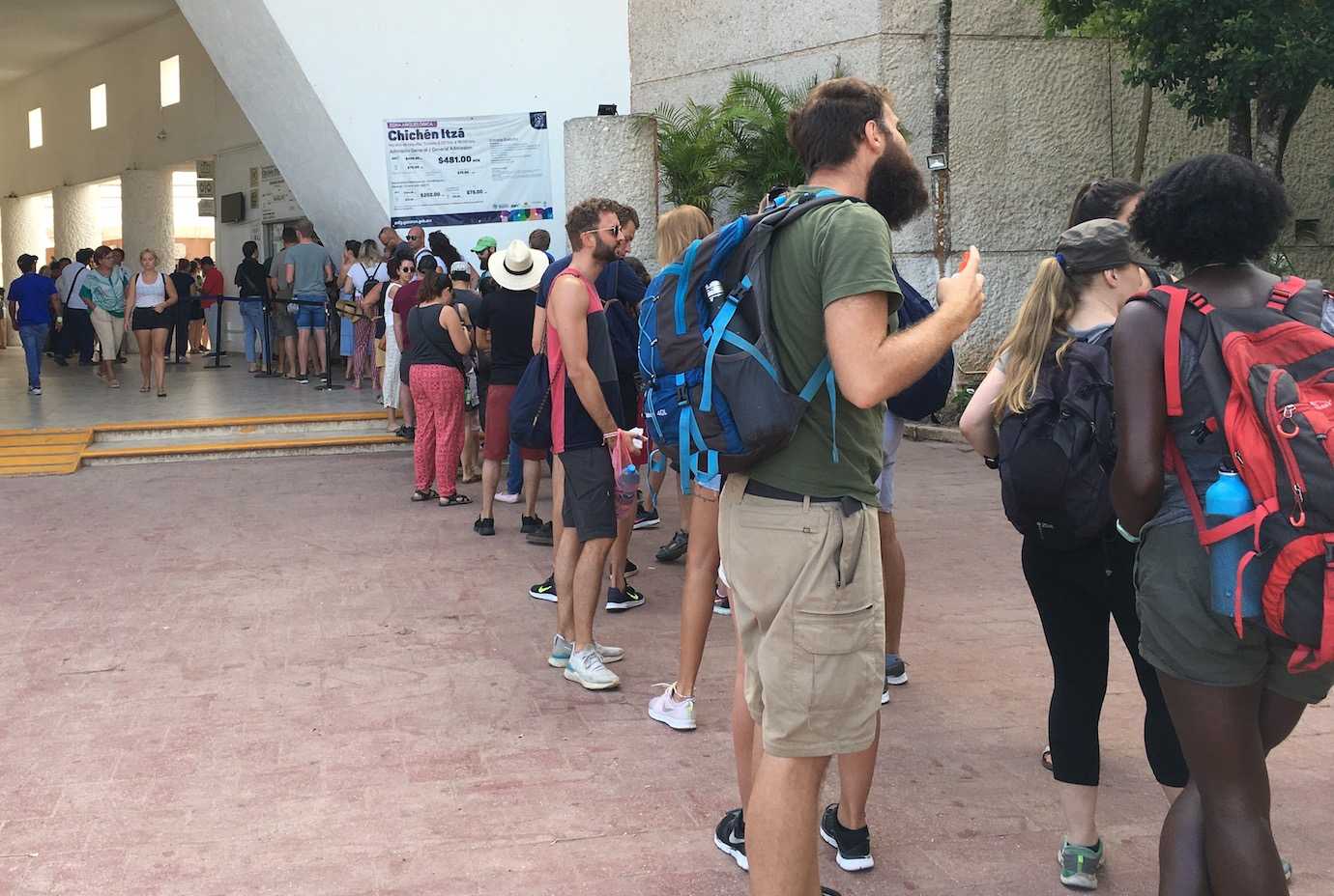 ticket queue chichen itza valladolid