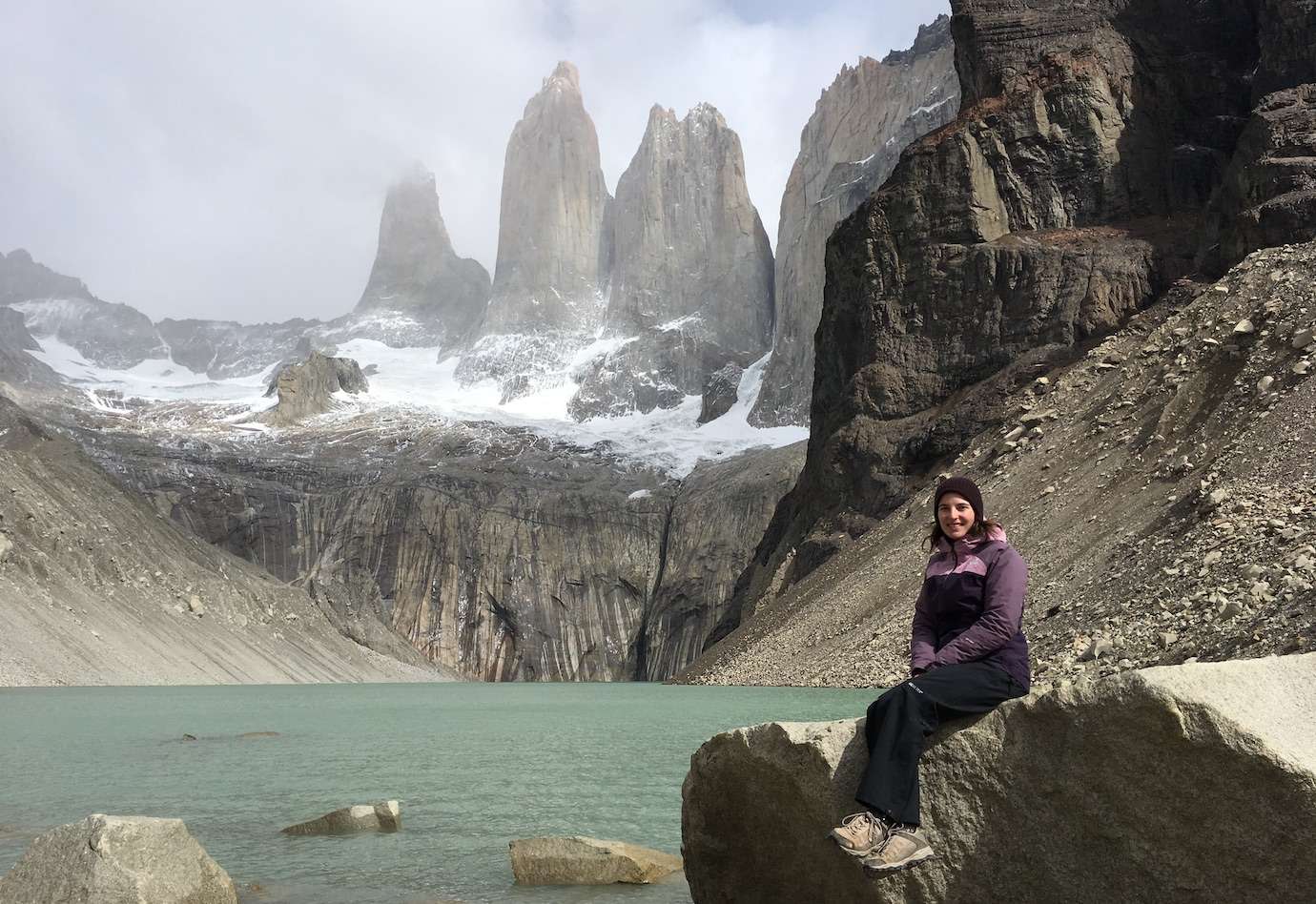 W trek the towers Torres del paine day 5